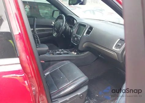 2015 Dodge Durango R/T z USA, uszkodzony, nr VIN 1C4SDJCT4FC180311